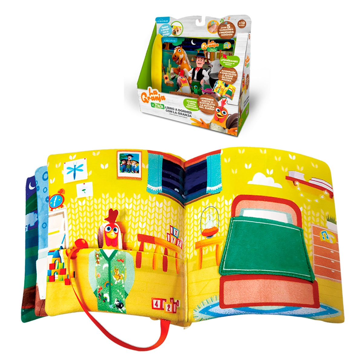 Libro Musical A Dormir Con La Granja De Zenon